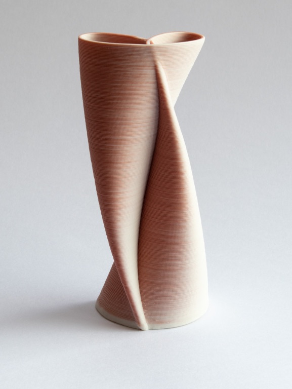 Harmony, red/white porcelain